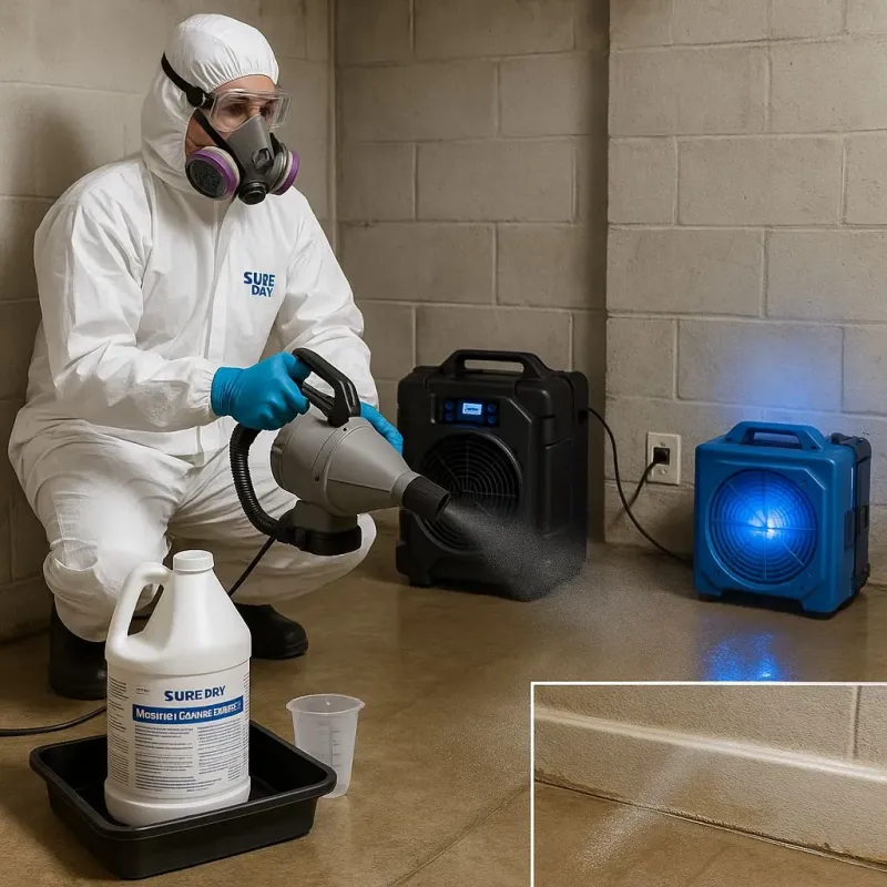 Sanitization and Odor Removal process in Mount Sterling, IL