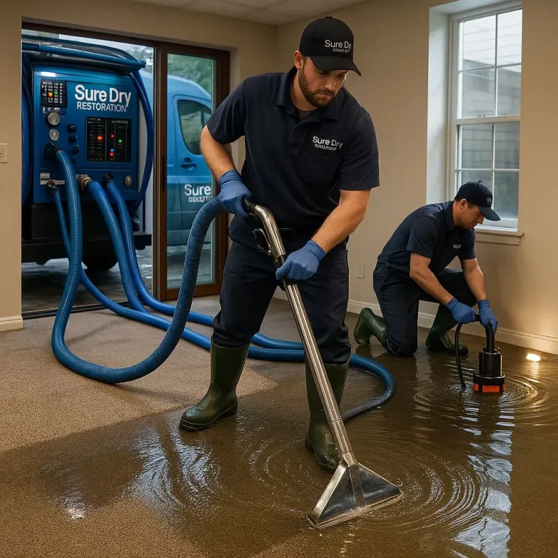 Water Extraction and Removal process in Mount Sterling, IL